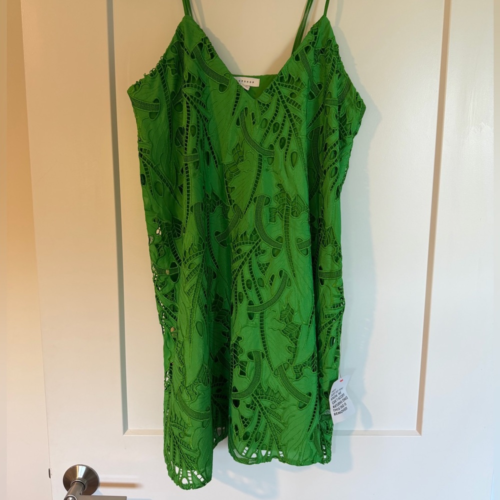 Topshop - Green summer dress
